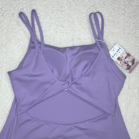 Everyday Cloudful™ Double Straps Backless Twisted 2-Piece Exercise Dress-Flipped - Picture 9 of 15